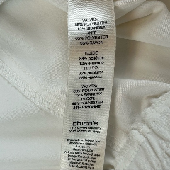 Zengery by Chicos White Light Weight Jacket - Picture 10 of 12